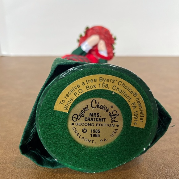 Byer’s Choice Ltd. Mrs. Cratchit 1985 NWT - Picture 6 of 8
